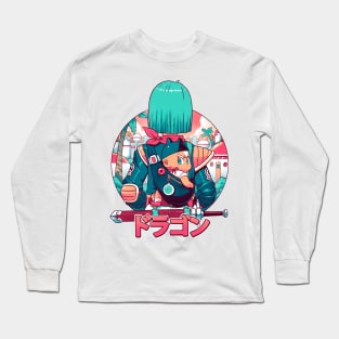 Summer Dragon Long Sleeve T-Shirt